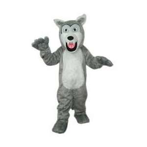  Timber Wolf Adult Mascot Costume: Everything Else