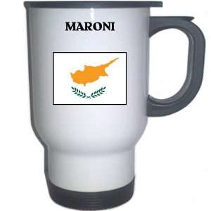  Cyprus   MARONI White Stainless Steel Mug Everything 