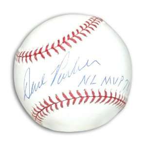  Dave Parker Autographed Baseball Inscribed NL MVP 78 