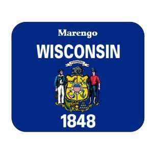  US State Flag   Marengo, Wisconsin (WI) Mouse Pad 