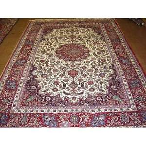  6x10 Hand Knotted Isfahan Persian Rug   610x103