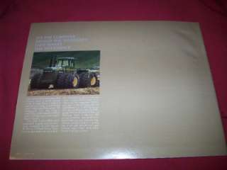 1985 John Deere 8450 8650 8850 Tractor Brochure 4 Wheel Drive 28 Pages 