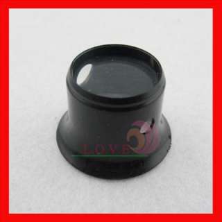   Loupe Jewelry Optical Loop Magnifier Magnifying Glass Tool New  