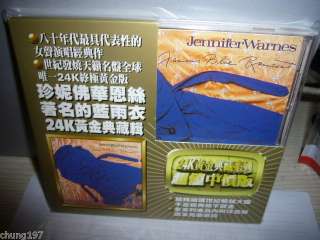 JENNIFER WARNES FAMOUS BLUE RAINCOAT TAIWAN 24K GOLD CD  