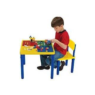 Kids Only Block Builders Construction Table Set w/ 1 Chair