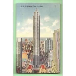  Postcard RCA Building New York City 