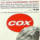 vtg 1965 sebring jim hall chaparral cox model car controller