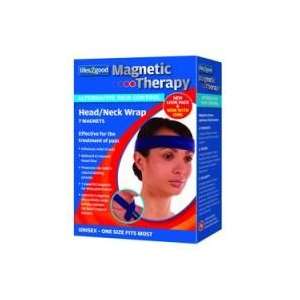 Magnetic Therapy Neck Head Wrap: Health & Personal Care