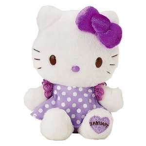   Hello Kitty   Small January Birthday Kitty 6 Plush: Toys & Games