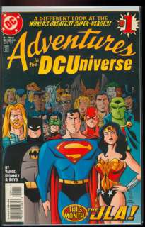 ADVENTURES IN THE DC UNIVERSE 1997 SET & ANNUAL COMICS  