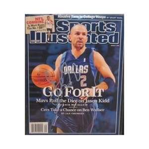 Jason Kidd autographed Sports Illustrated Magazine (Dallas Mavericks 