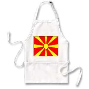  Macedonia Flag Apron 