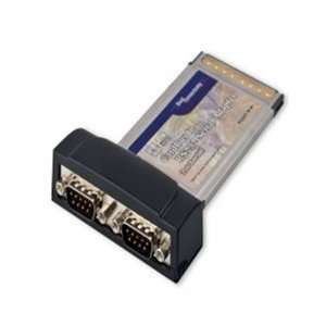   SD PCM15009 PCMCIA 2 Port RS232 Serial Cardbus Retail Electronics