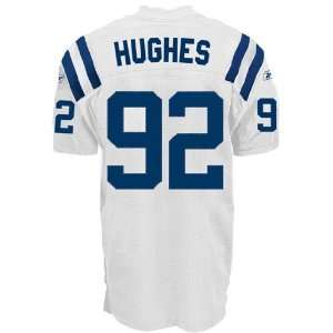 Indianapolis Colts NFL Jerseys #92 Jerry Hughes WHITE Authentic 