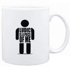  Mug White  Ludic is a piece of me  Languages Sports 