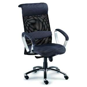  New Spec, Inc M Chair Black Mesh Management Chair Office 