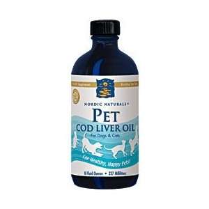  Pet Cod Liver Oil Liquid, 16 oz, Nordic Naturals Health 