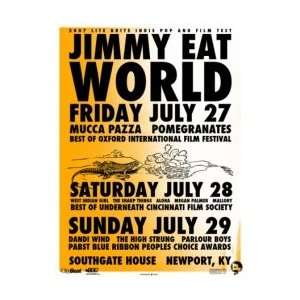  JIMMY EAT WORLD   Limited Edition Concert Poster   by 
