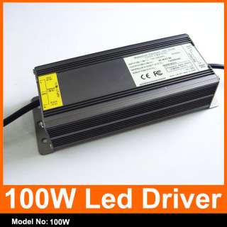 High Power Waterproof Electronic Driver for 100W LED  