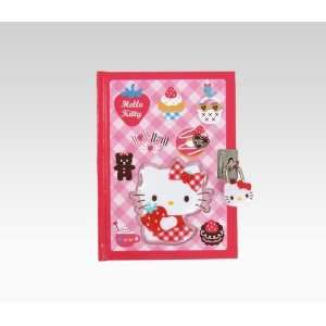  Hello Kitty Locking Diary: Strawberry: Toys & Games