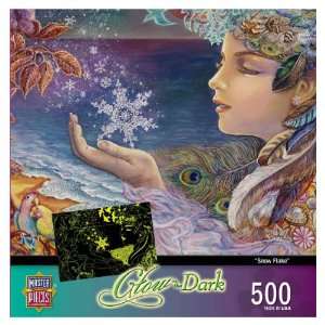    500 Piece Snow Flake Puzzle Art by Josephine Wall: Toys & Games
