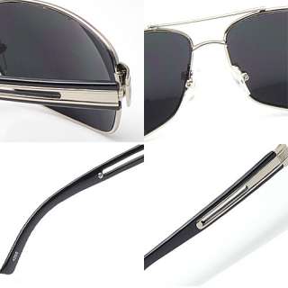 NEW Square Silver mirror Shade Sunglasses UV400 Mens  
