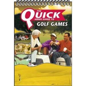    Golf Games The Quick Series G   Golf Book