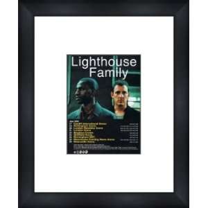  LIGHTHOUSE FAMILY UK Tour 2002   Custom Framed Original Ad 