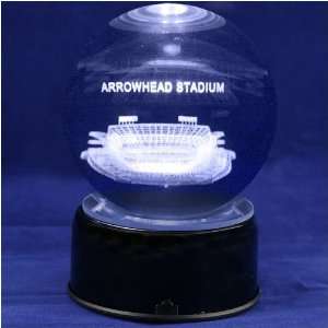  Kansas City Chiefs Football Stadium 3D Laser Globe: Sports 