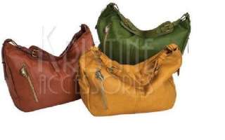 NEW Kristine Safari Kayla Hobo Bag Handbag Purse 3 Clr  