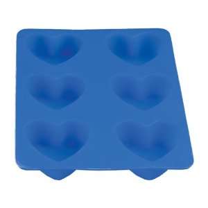 Lekue Silicone 6 Cup Heart Muffin Pan