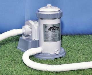 INTEX 1500 GPH Filter Pump & Automatic Chlorine Feeder  
