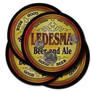  LEDESMA Family Name Brand Beer & Ale Coasters Everything 