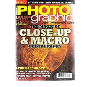   Magazine (The Magic of close up & macro photography, Volume 11 2011