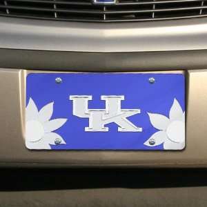  NCAA Kentucky Wildcats Royal Blue Mirrored Flower Power 