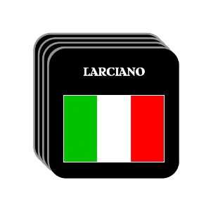  Italy   LARCIANO Set of 4 Mini Mousepad Coasters 