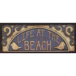  Life At the Beach by Kim Lewis 20x8
