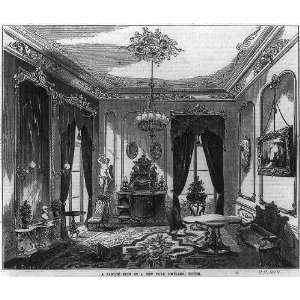   Parlor,New York Dwelling House,1854,A Kimbel,NYC,N Orr