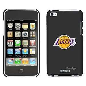  Los Angeles Lakers on iPod Touch 4 Gumdrop Air Shell Case 