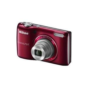  Nikon Coolpix L26 Digital Camera (Red)