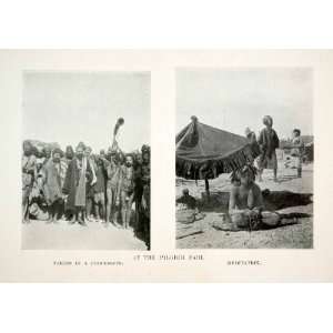  1907 Print Ardh Puma Kumbh Mela India Hindu Pilgrimage 