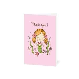   Thank You Cards   Sweet Mermaid By Nancy Kubo