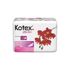  KOTEX ULTRA THIN LONG WNGS PAD 12X16 Health & Personal 