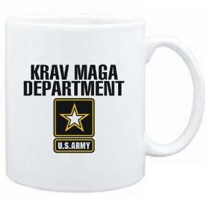  Mug White  Krav Maga DEPARTMENT / U.S. ARMY  Sports 