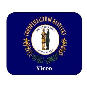  US State Flag   Vicco, Kentucky (KY) Mouse Pad Everything 