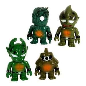 RealXHead TMNT set of 4 Vinyl Kaiju Figures Toys & Games