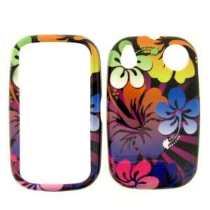 VERIZON PALM PRE 2 HIBISCUS FLOWER HARD PROTECTOR COVER CASE/SNAP ON 