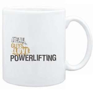 Mug White  Real guys love Powerlifting  Sports  Sports 