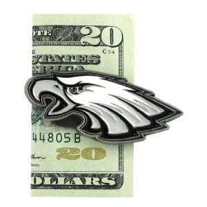  Philadelphia Eagles   NFL Large Logo Money Clip: Sports 