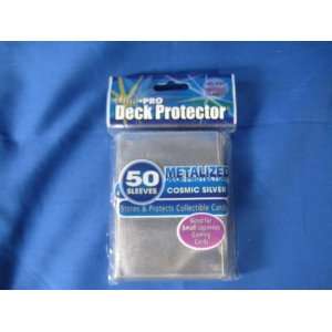  Ultra Pro Metalized Deck Protector Cosmic Silver: Toys 